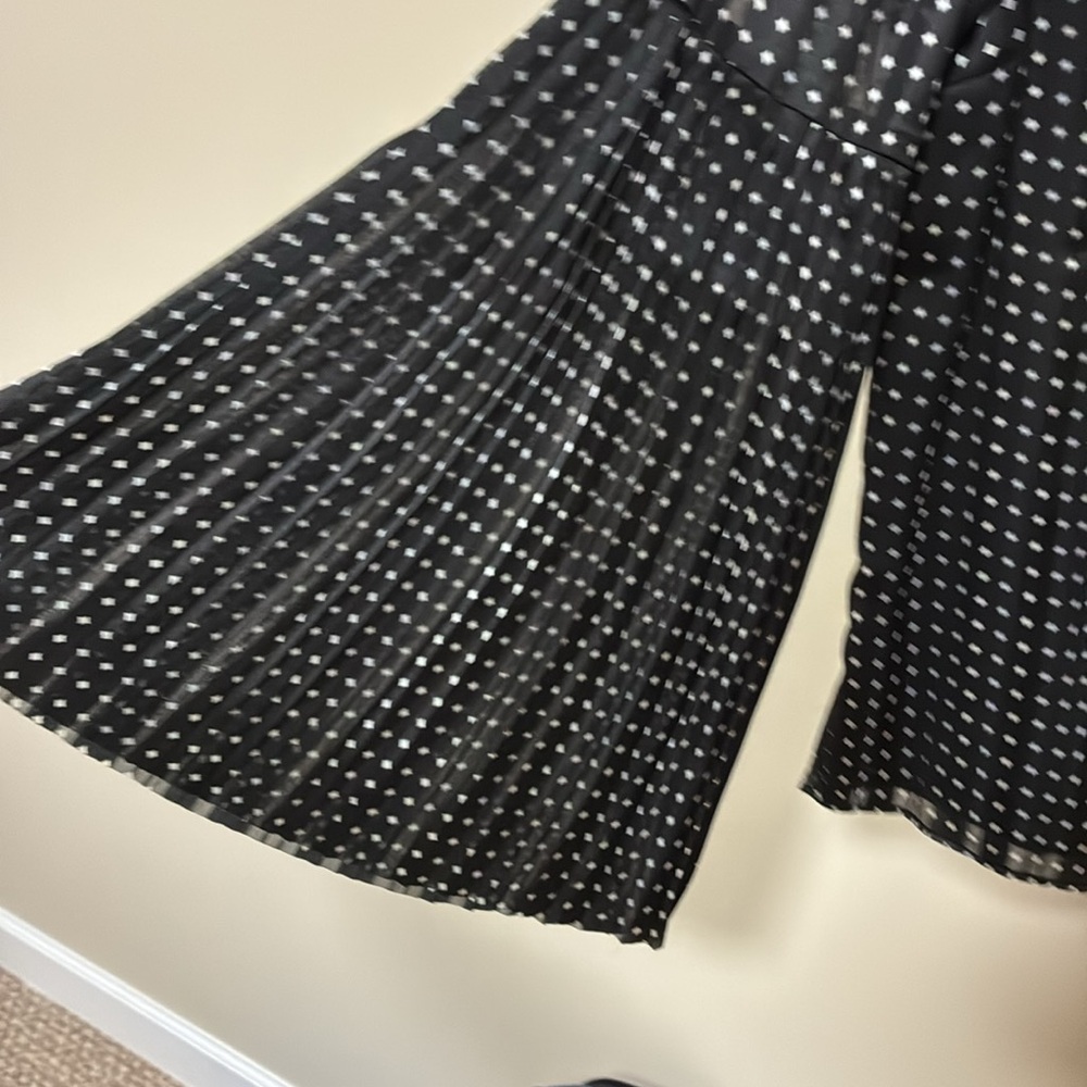 The Limited Black and White Long Sleeve Blouse - Picture 4 of 7